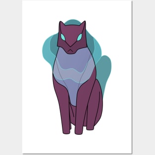 Emotional Support Space Kitty Posters and Art